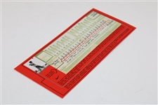 Rare Tiger Woods - Nike Ltd Ed First Tiger Woods Victory Scorecard - Issued to Campers Circa 1996