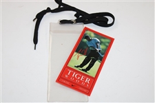 Rare Tiger Woods - Nike Ltd Ed First Tiger Woods Victory Scorecard - Issued to Campers Circa 1996