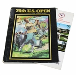 1976 US Open At Atlanta Athletic Club Program