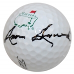Sam Snead Signed Masters Logo Titleist Golf Ball JSA ALOA