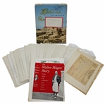 Final Manuscript of The Walter Hagen Story w/Art & Correspondence - One of a Kind