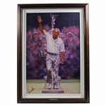 Arnold Palmer Signed Ltd Ed Provard US Open The King Farewell Print #2/50 - Framed JSA ALOA