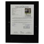 Tiger Woods Signed 1992 Junior Amateur Putting Magazine Page - Framed JSA #XX49394