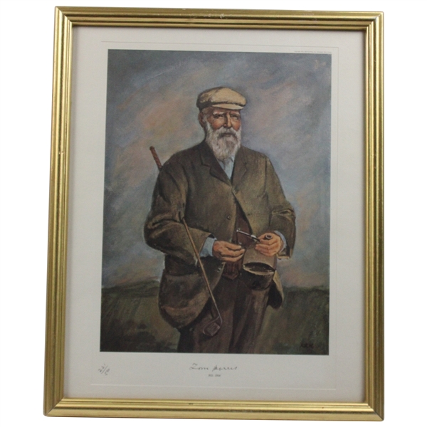 Tom Morris 1821-1908 LTD ED Portrait #221/500