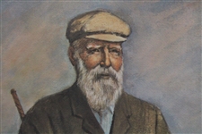 Tom Morris 1821-1908 LTD ED Portrait #221/500