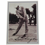 Ben Hogan Facsimile Signed Golf Card
