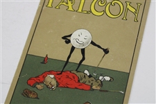 Early Golf Ball Advertising Postcard The Falcon beats Bogey”