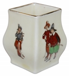 Royal Doulton Golf Themed Small Porcelain Vase
