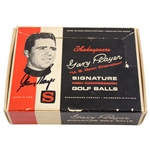Six (6) Shakespeare Gary Player Signature Logo Golf Balls In Original Box - Player Signed Box JSA ALOA