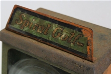 Vintage Spiral Golf Desktop Game