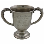 Country Club Of Atlantic City 1904 Sterling Trophy Won By H.C. Fownes