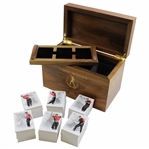 Tiger Woods Deluxe Upper Deck Ltd Ed Master Collection #139/200 in Box - Full Base