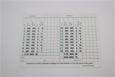 Byron Nelson Signed Augusta National Golf Club Scorecard JSA ALOA