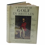 1952 A History Of Golf In Britian First Edition Book