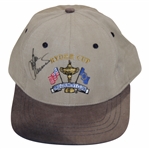 Captain Ben Crenshaw Signed 1999 Ryder Cup at The Country Club (Brookline) Hat JSA ALOA