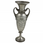 1932 Ohio Golf Association Amateur Championship Sterling Silver Trophy 