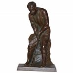 WB 4192 Bronze Golfer Mini Statue