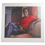 Seve Ballesteros Signed Ltd Ed Anne Mackintosh Portrait Print #209/450 JSA ALOA