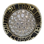 2003 Southern Farm Bureau Classic 14k Gold & Diamond Champions Ring Won by John Huston
