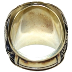 2003 Southern Farm Bureau Classic 14k Gold & Diamond Champions Ring Won by John Huston