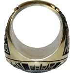 2003 Southern Farm Bureau Classic 14k Gold & Diamond Champions Ring Won by John Huston