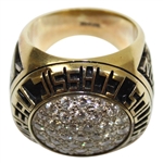 2003 Southern Farm Bureau Classic 14k Gold & Diamond Champions Ring Won by John Huston