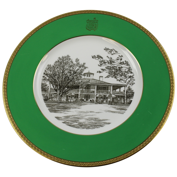 Augusta National GC Member Clubhouse Wedgwood Bone China Ltd Ed Plate #214