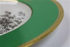 Augusta National GC Member Clubhouse Wedgwood Bone China Ltd Ed Plate #214