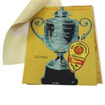 Final 1973 PGA Championship Program Cover Art Submitted & Approved for PGA Championship
