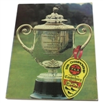 Final 1973 PGA Championship Program Cover Art Submitted & Approved for PGA Championship