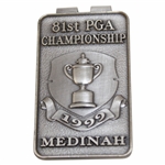 1999 PGA Championship at Medinah Commemorative Money Clip - Tiger Win