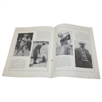 1933 Ryder Cup at Southport & Ainsdale Course Official Souvenir Program