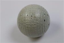 c. 1890 Thornton 27 Super B Golf Ball from Frank Hardison Collection - Excellent Condition