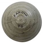 c. 1915 Faroid Company 75 Golf Ball w/ Raised Centric Lines