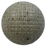 c. 1892 Scottish Henley Tyre & Rubber Co. Gutta Percha Golf Ball