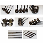 Babe Zaharias' 1954 US Open Winning Wilson Staff Irons, Woods & Putter - Greatest Victory