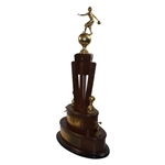 Babe Zaharias' 1953 Tampa Golf & CC Mixed Doubles Inv. Championship Bowling Trophy