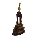 Babe Zaharias' 1953 Tampa Golf & CC Mixed Doubles Inv. Championship Bowling Trophy