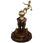 Babe Zaharias' 1953 Tampa Golf & CC Mixed Doubles Inv. Championship Bowling Trophy