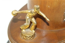 Babe Zaharias' 1953 Tampa Golf & CC Mixed Doubles Inv. Championship Bowling Trophy