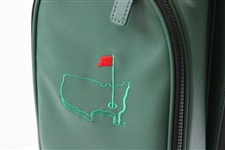 Augusta National Golf Club Masters Logo Leather Full Size Golf Stand Bag - New & Unused