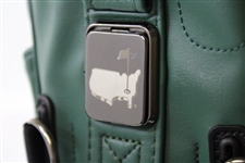 Augusta National Golf Club Masters Logo Leather Full Size Golf Stand Bag - New & Unused