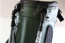 Augusta National Golf Club Masters Logo Leather Full Size Golf Stand Bag - New & Unused