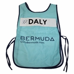 John Daly Signed Butterfield Bermuda Championship Caddy Bib JSA ALOA