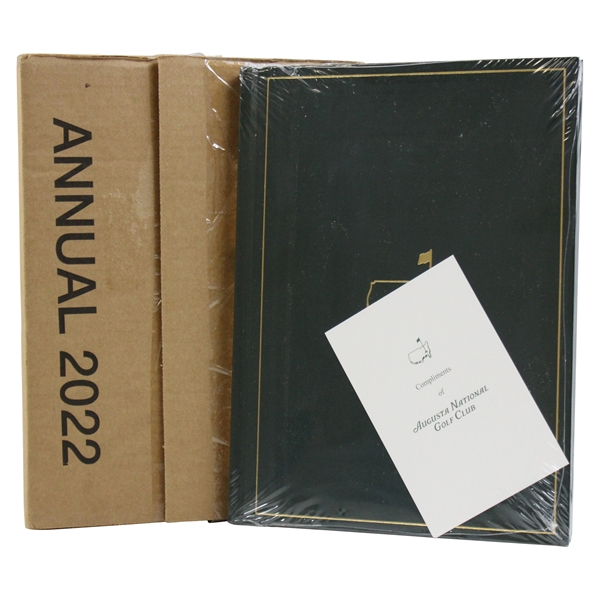 John Dalys Personal 2022 Masters Tournament Annual in Original Box
