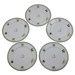 John Daly's Personal 2023 Masters Tournament Gift Set of Tiffany Plates in Original Box