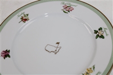 John Daly's Personal 2023 Masters Tournament Gift Set of Tiffany Plates in Original Box