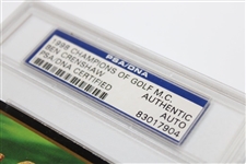 Ben Crenshaw Signed 1998 Champions of Golf M. C. Ben Crenshaw Card PSA/DNA Certified #83017904
