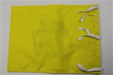 Tiger Woods Signed 2019 Masters Embroidered Flag Upper Deck 699/1000