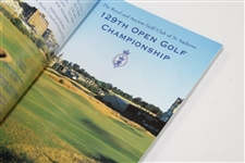 Paul Lawrie Signed 2000 OPEN Championship at St. Andrews Program with Draw Sheet JSA ALOA